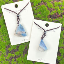 Load image into Gallery viewer, Aquamarine Raw Stone Pendant Jewellry