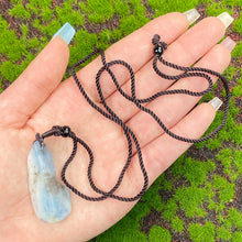 Load image into Gallery viewer, Aquamarine Raw Stone Pendant Jewellry