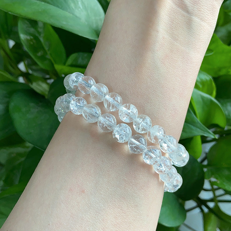 Cracked Clear Quartz Bracelet $4/PC