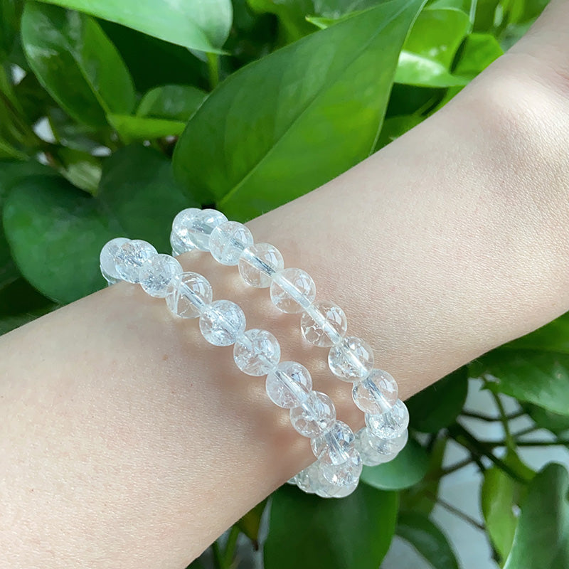 Cracked Clear Quartz Bracelet $4/PC