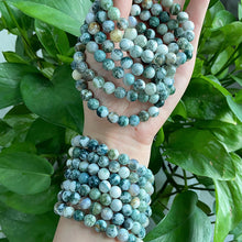 Load image into Gallery viewer, White Moss Agate Bracelet $15/10PCS