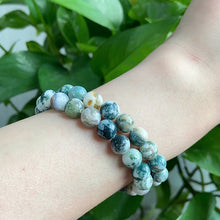 Load image into Gallery viewer, White Moss Agate Bracelet $15/10PCS