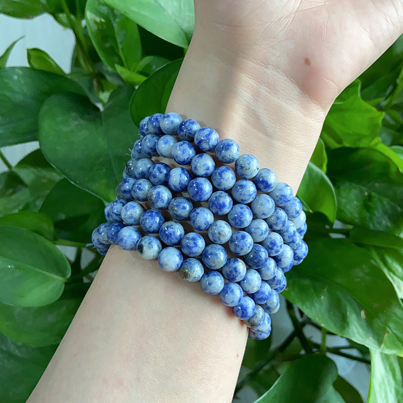 Blue Spotted Bracelet $15/10PCS