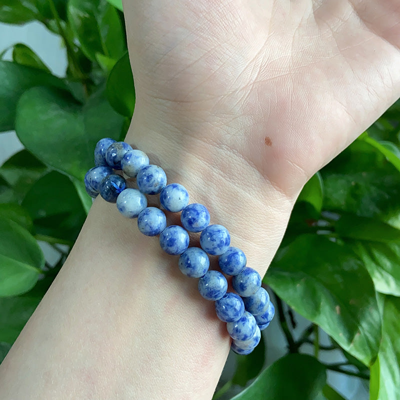 Blue Spotted Bracelet $15/10PCS