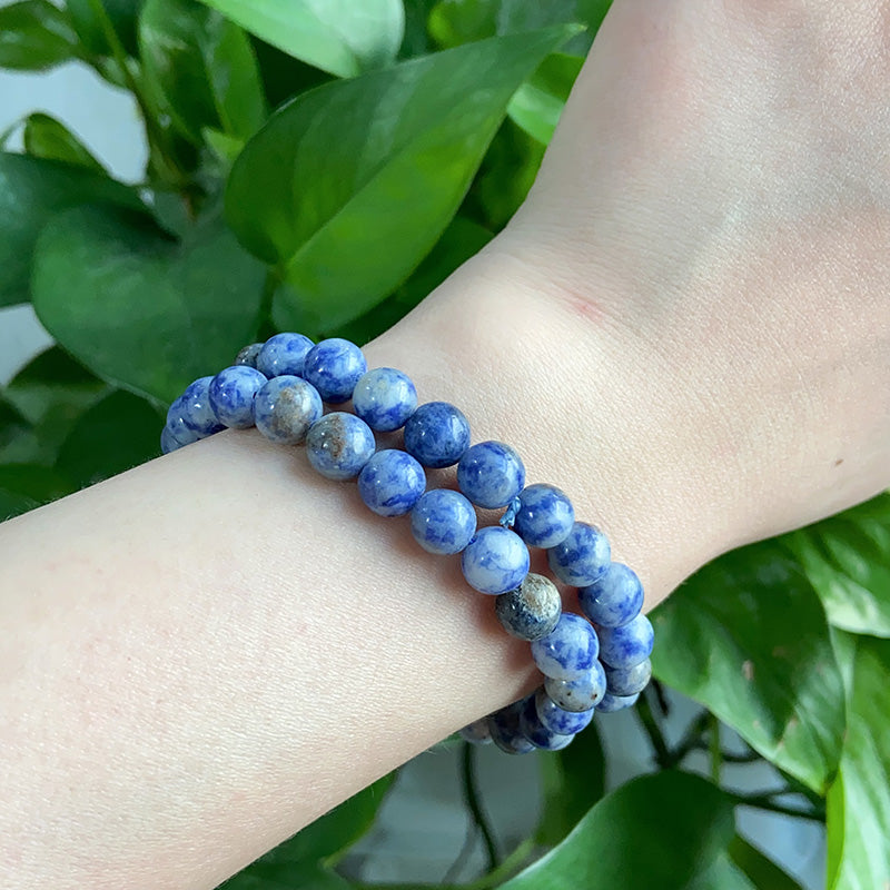 Blue Spotted Bracelet $15/10PCS