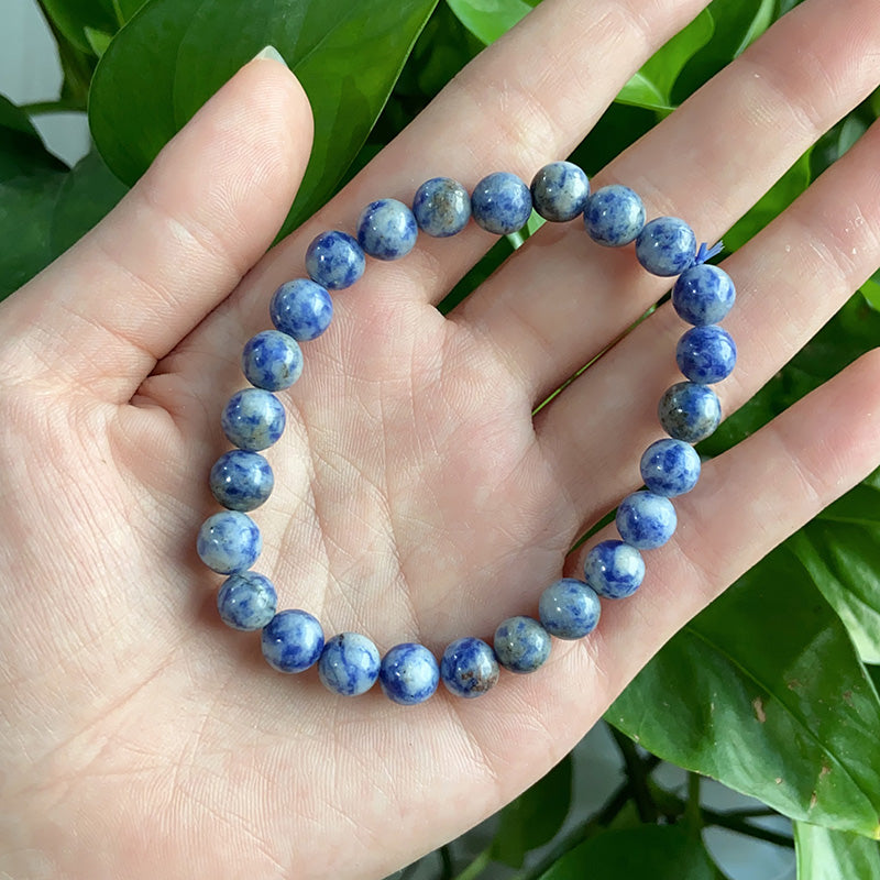 Blue Spotted Bracelet $15/10PCS