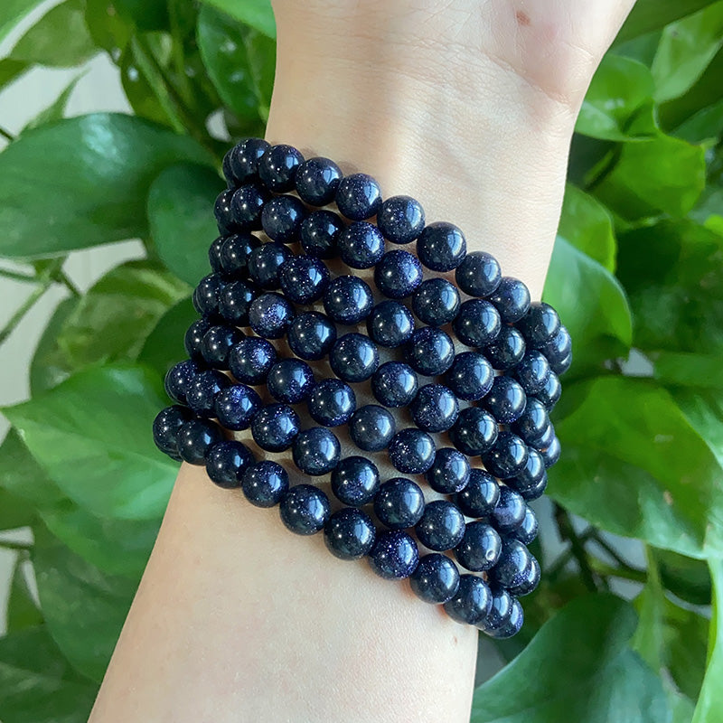 Blue Sandstone Bracelet $10/3PCS