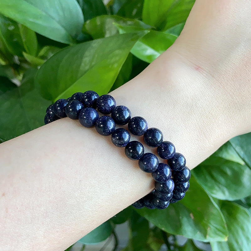 Blue Sandstone Bracelet $10/3PCS