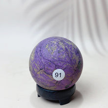 Load image into Gallery viewer, Natural Purpurite Crystal Sphere