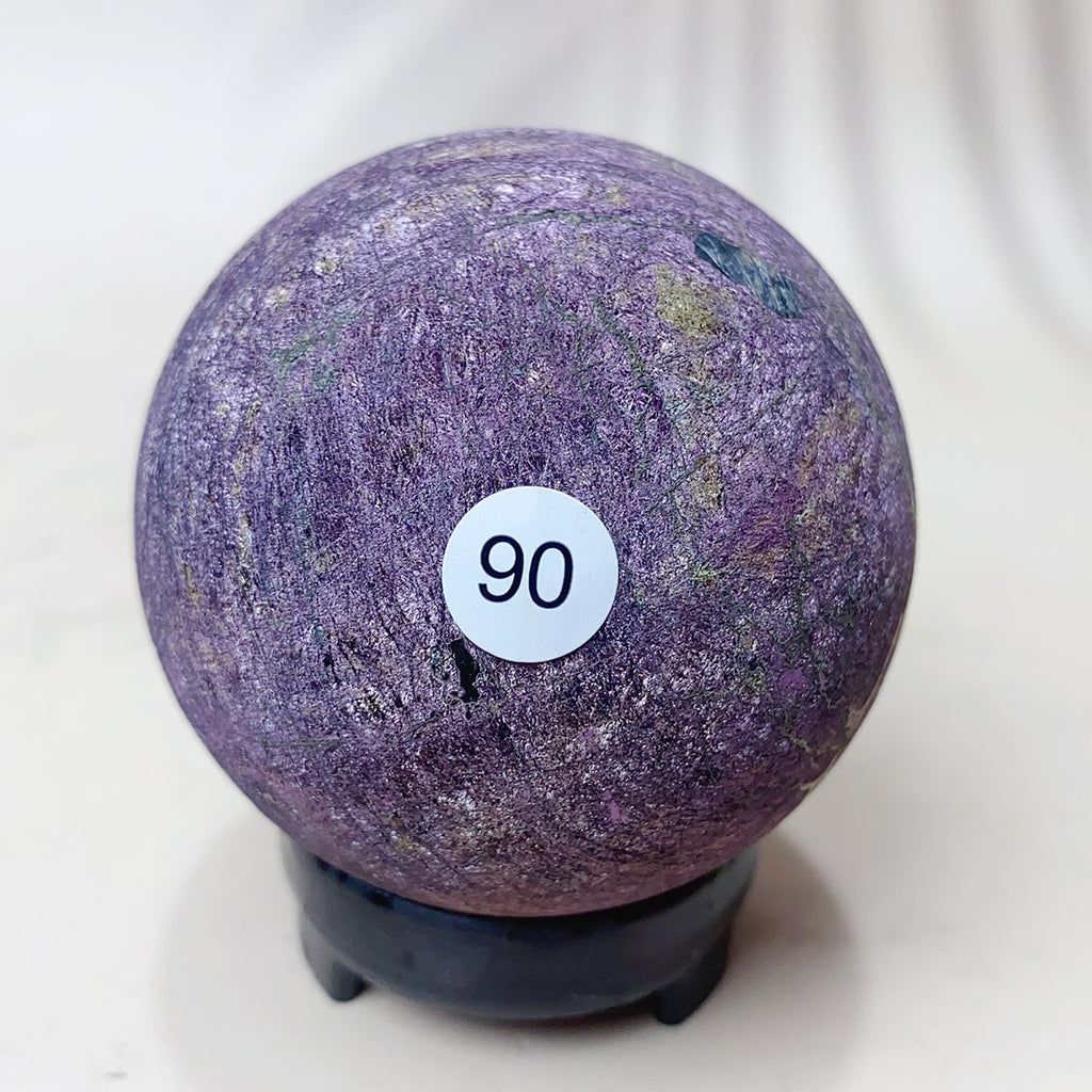 Natural Purpurite Crystal Sphere