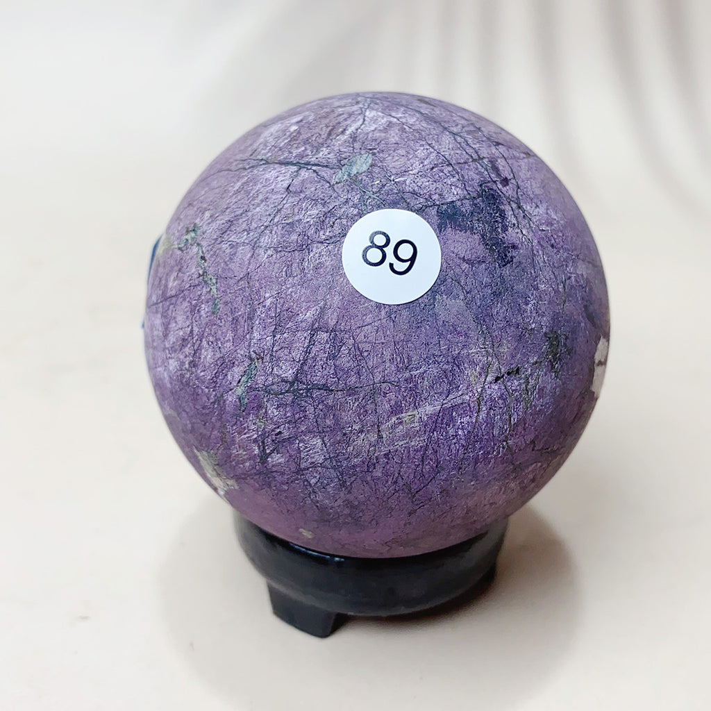 Natural Purpurite Crystal Sphere