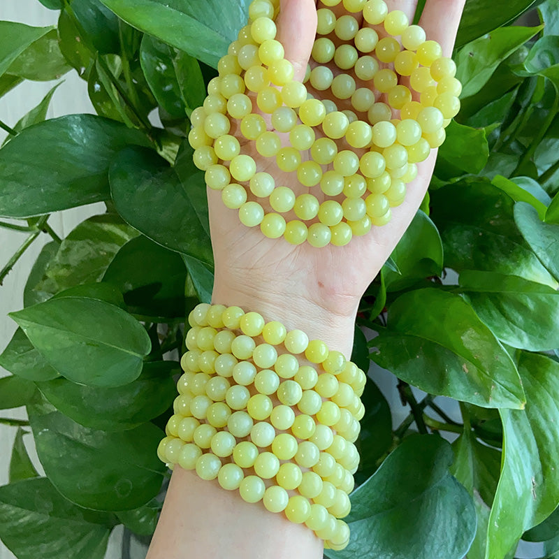 Lemon Jade Bracelet $10/4PCS