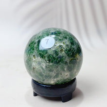 Load image into Gallery viewer, Diopside Mineral Gemstone High Quality Crystal Sphere Home Decor Reiki Meditation Energy Gemstone Home Crafts