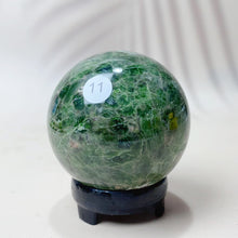 Load image into Gallery viewer, Diopside Mineral Gemstone High Quality Crystal Sphere Home Decor Reiki Meditation Energy Gemstone Home Crafts