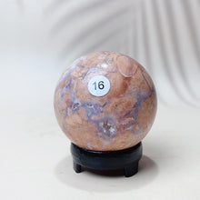 Load image into Gallery viewer, Natural Pink Agate Crystal Sphere