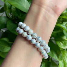 Load image into Gallery viewer, Aura Howlite Bracelet $4/PC