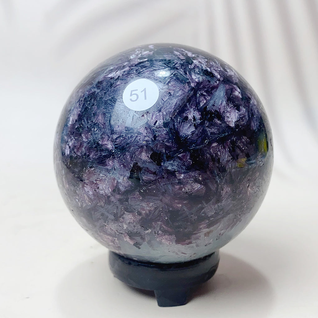 Natural Purple Fluorite Root Sphere Purple Reiki Crystal Healing Energy Gemstone Home Decoration Crafts Gift