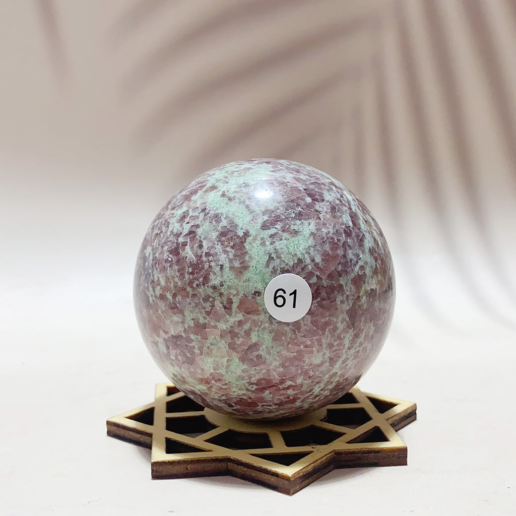 Natural Amazonite Garnet Crystal Sphere Home Decoration Energy Healing Mineral Sphere Meditation Gem Gift