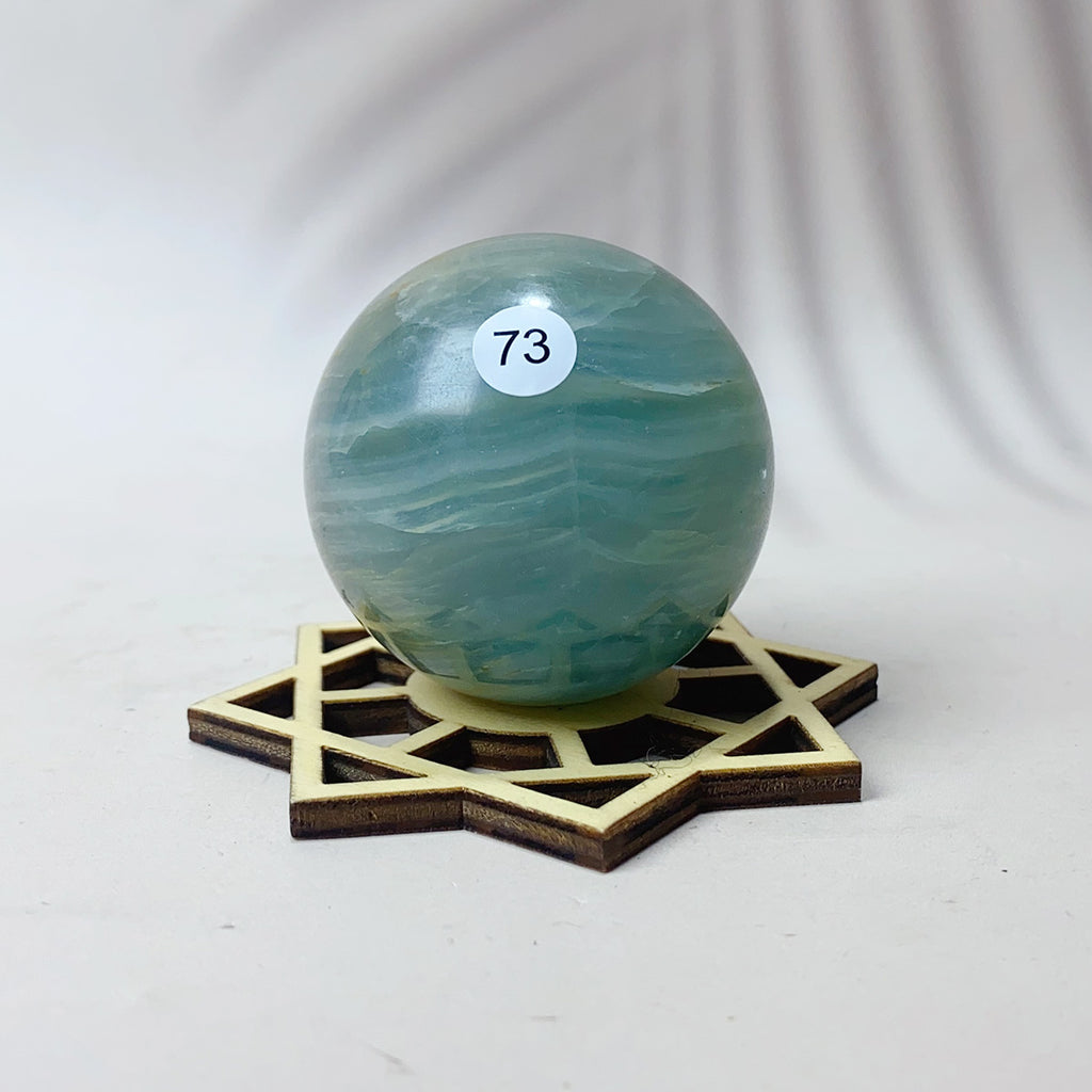 Natural Blue Onxy Sphere Reiki Crystal Energy Gemstone Home Decor Crystal Ball Artware Gift