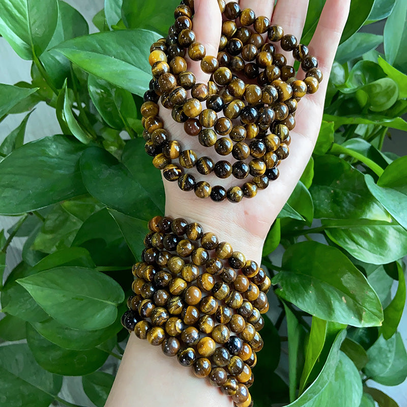 yellow tiger eye bracelet $10/3PCS