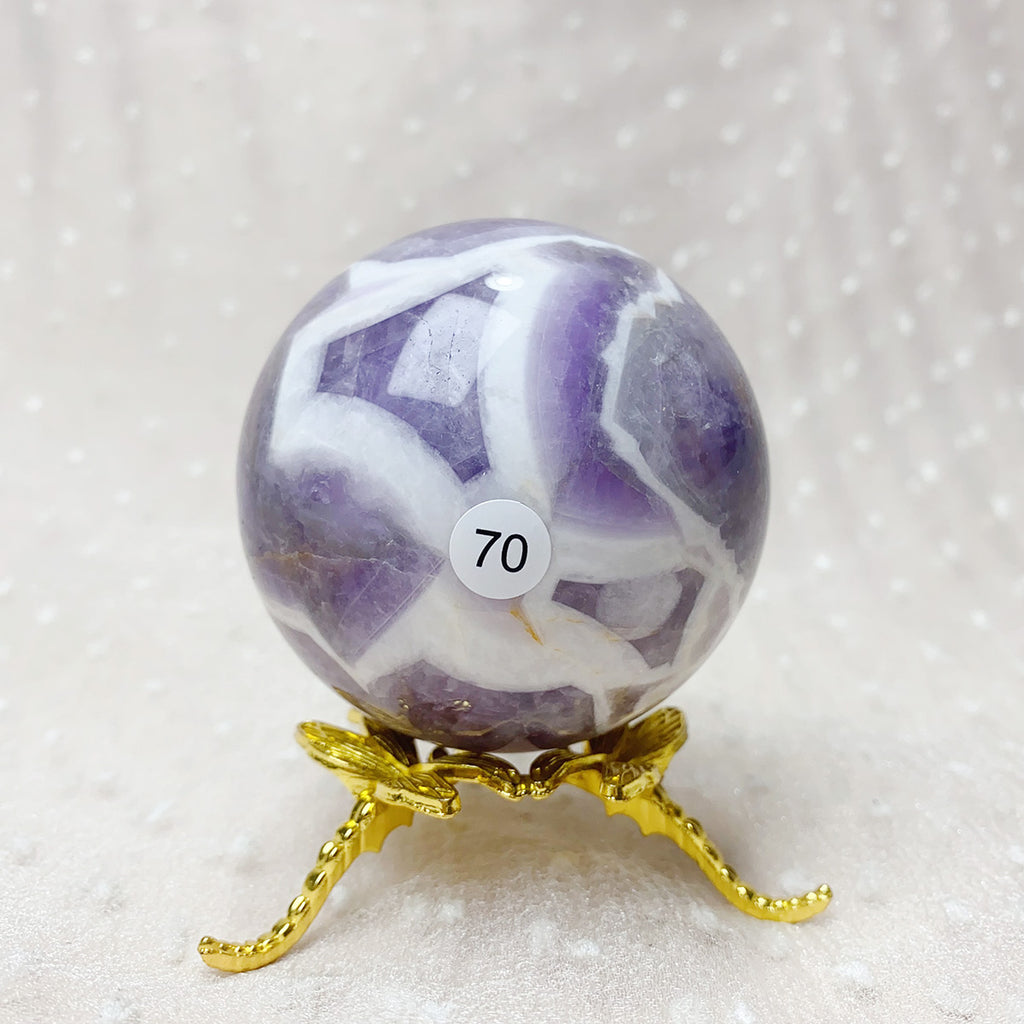 Dream Amethyst Crystal Sphere