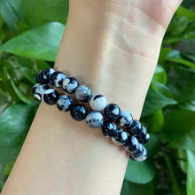 Load image into Gallery viewer, Orca Agate Bracelet $15/10PCS