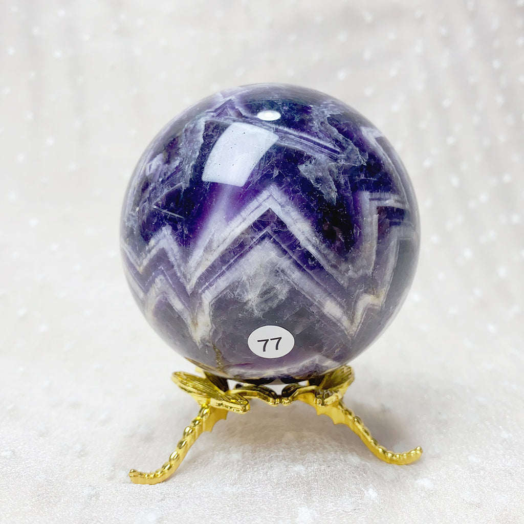 Dream Amethyst Crystal Sphere