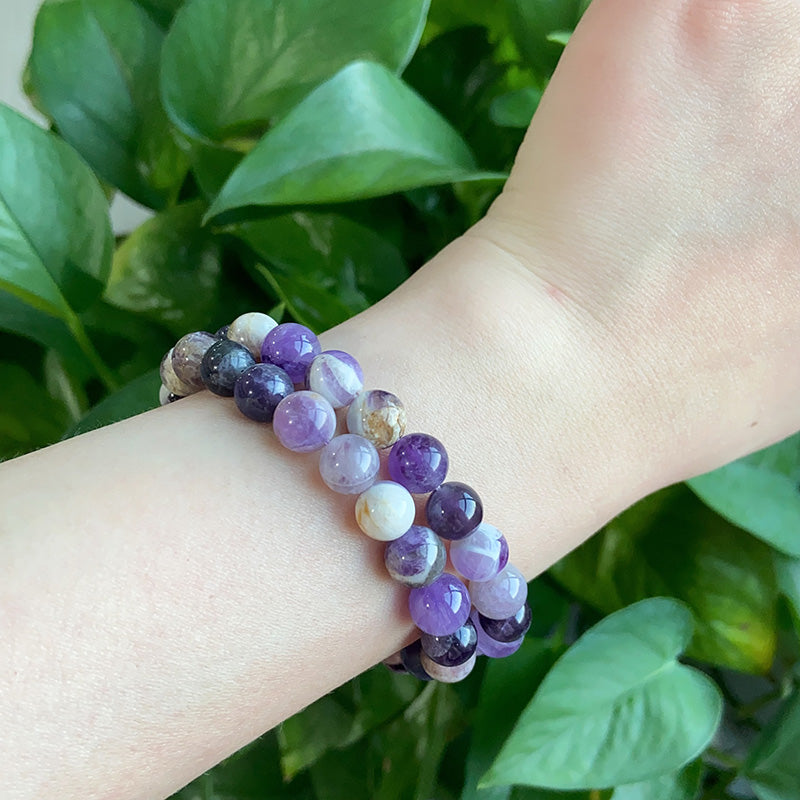 Dog Tooth Amethyst Bracelet $10/3PCS