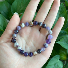 Load image into Gallery viewer, Dog Tooth Amethyst Bracelet $10/3PCS