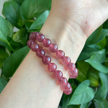 Load image into Gallery viewer, Strawberry Quartz Bracelet $4/PC