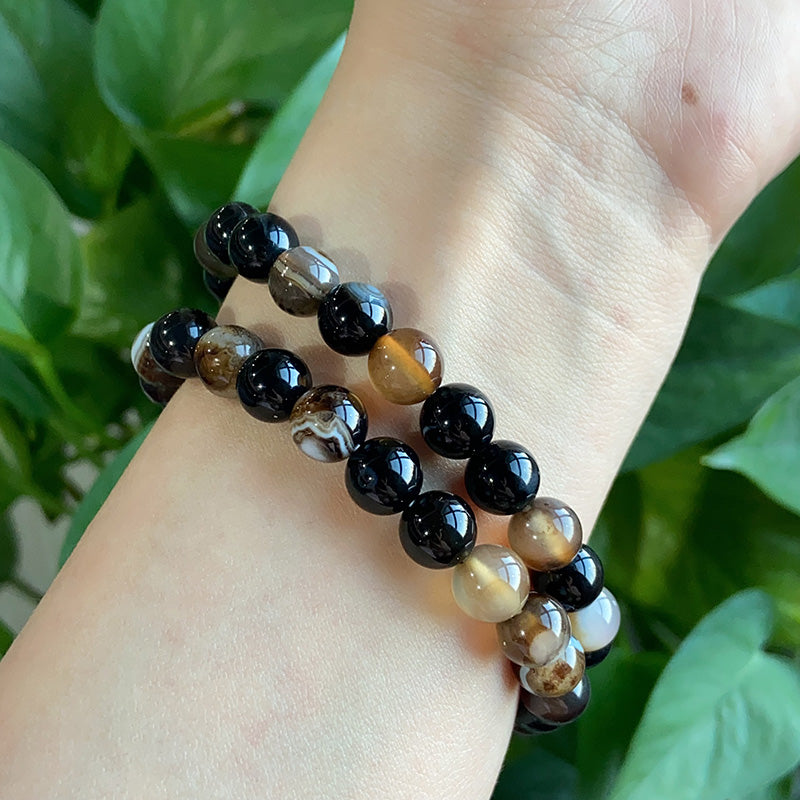 Black Agate Bracelet $15/10PCS