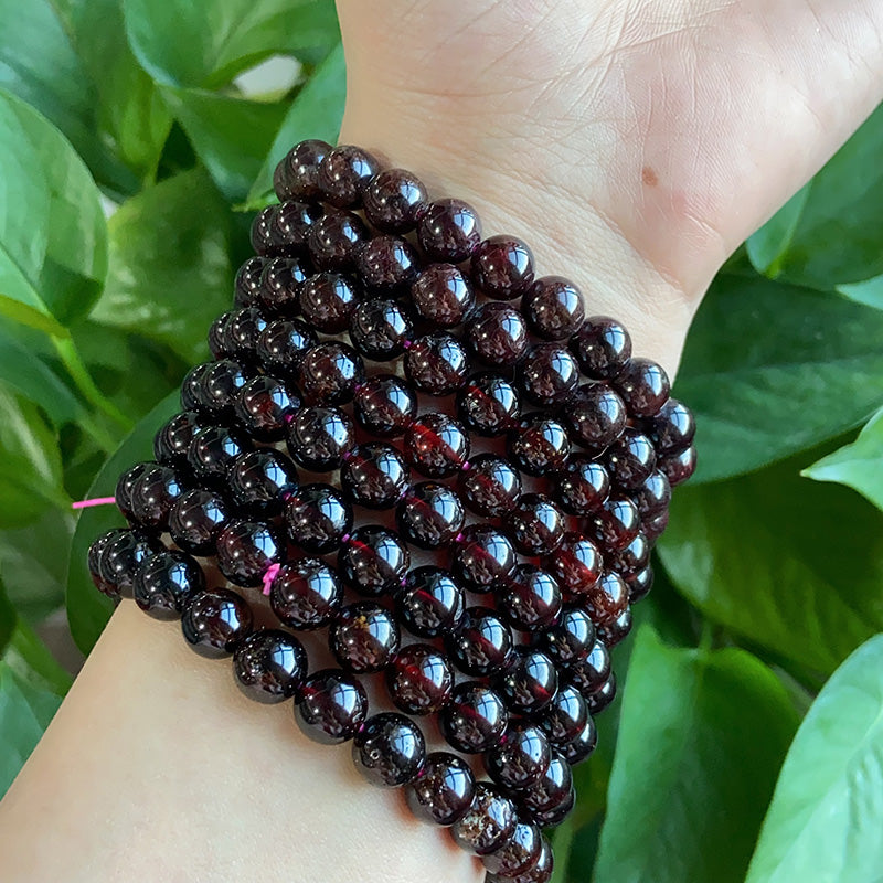 5-8MM Garnet Bracelet $4/PC $6/PC