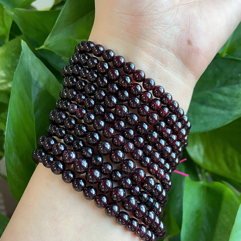 5-8MM Garnet Bracelet $4/PC $6/PC