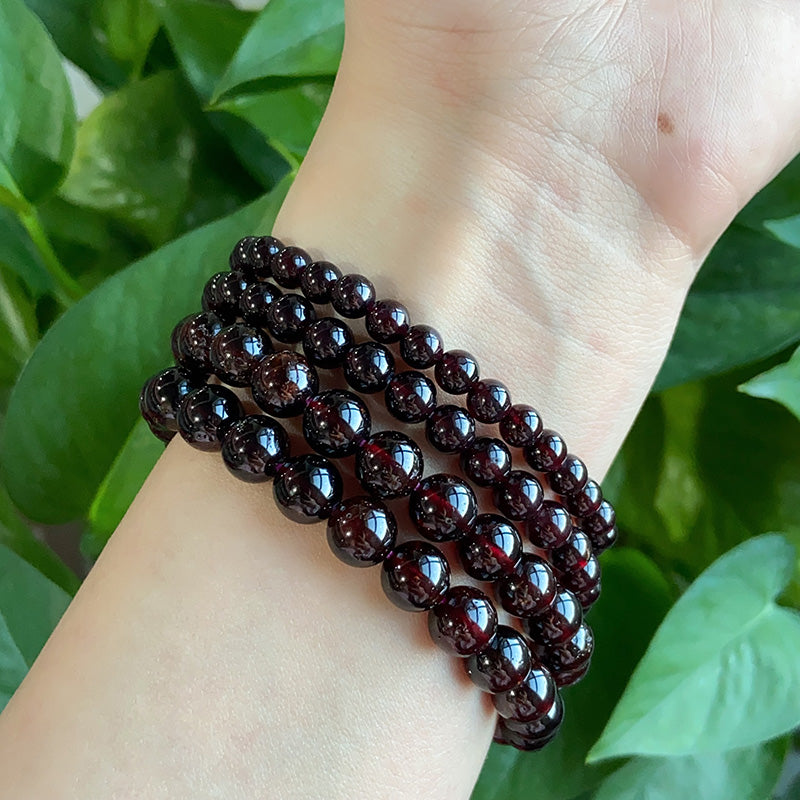 5-8MM Garnet Bracelet $4/PC $6/PC