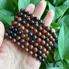 Load image into Gallery viewer, Mahogany Obsidian Bracelet $15/10PCS