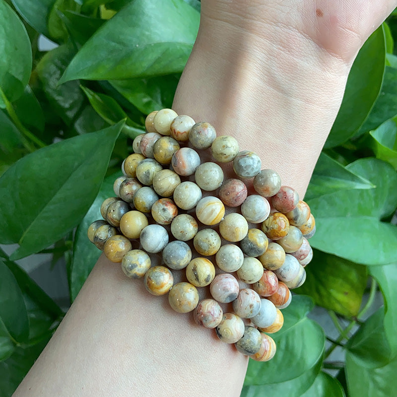 Crazy Llace Agate Bracelet $10/4PCS