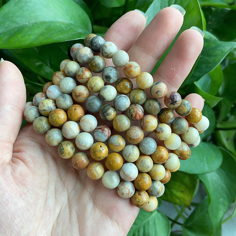 Crazy Llace Agate Bracelet $10/4PCS