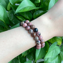 Load image into Gallery viewer, Rhodonite Bracelet $10/4PCS