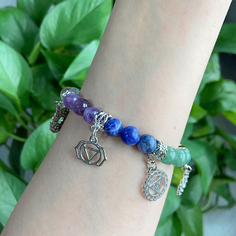 Seven Chakras Bracelet $10/3PCS