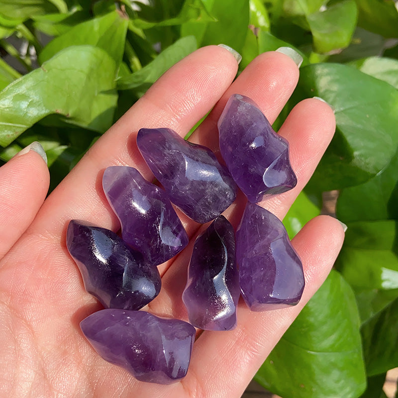 Amethyst Flame carving $3/PC