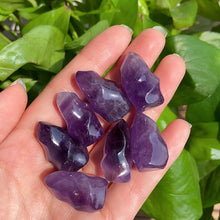 Load image into Gallery viewer, Amethyst Flame carving $3/PC