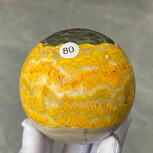 Load image into Gallery viewer, Natural Bumblebee Jasper Crystal Sphere