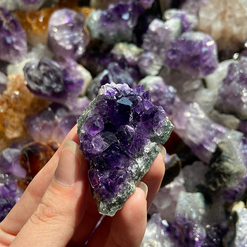 Natural Amethyst Cluster