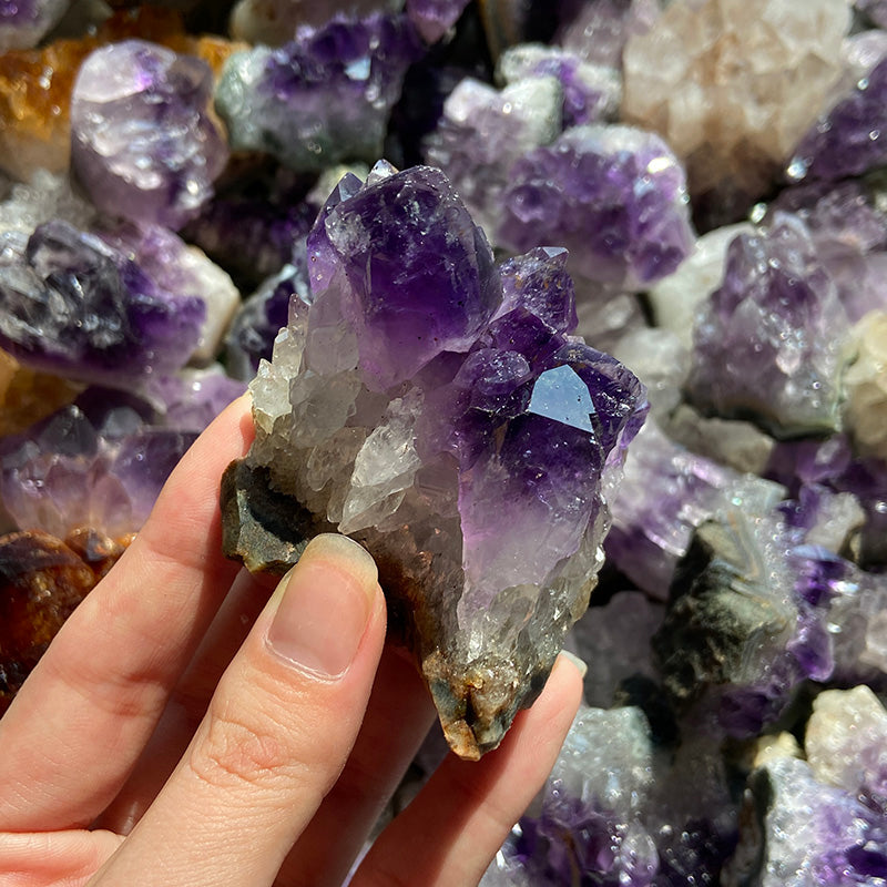 Natural Amethyst Cluster