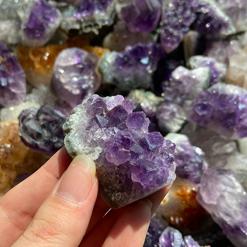 Natural Amethyst Cluster