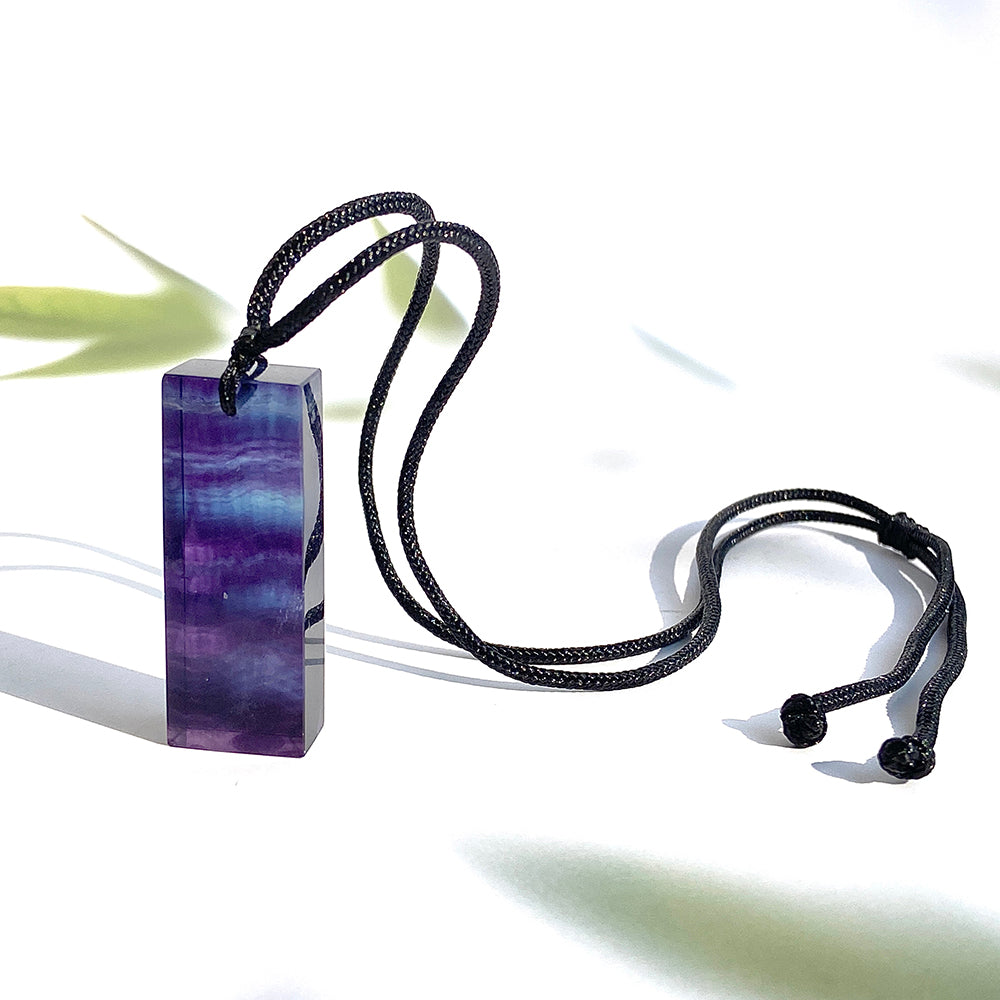 Dfferent Style Fluorite Point Pendant / Necklace