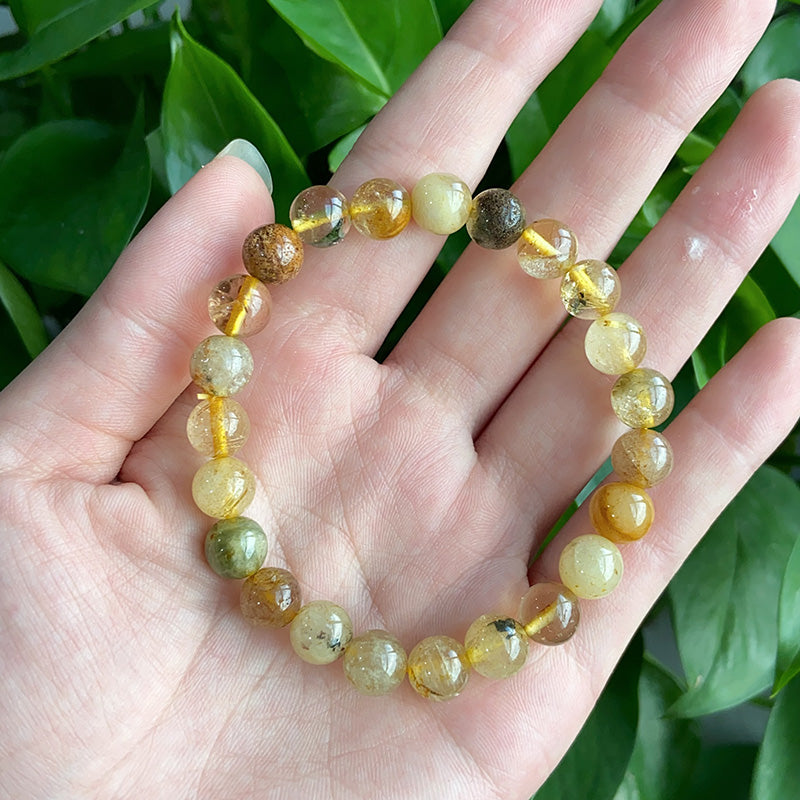 Mix Rutilated Quartz Bracelet $5/PC