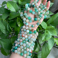 Load image into Gallery viewer, Green Flower Agate Bracelet $10/PC