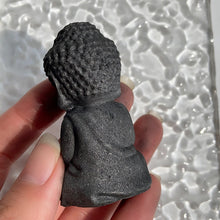 Load image into Gallery viewer, Golden Obsidian &amp; Shungite Baby Buddha Carvings