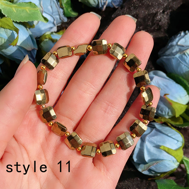 Different Styles Pyrite Bracelets $4/PC